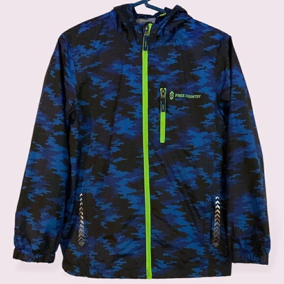 Free Country Boys Youth Camo Lined Jacket - Picture 1 of 3